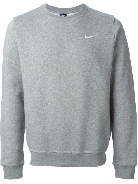 nike grijs sweater|Nike grey sweatshirt.